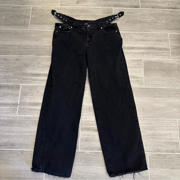 Ser.oya Christy Cut Out Black Jeans 30 - Picture 2 of 5